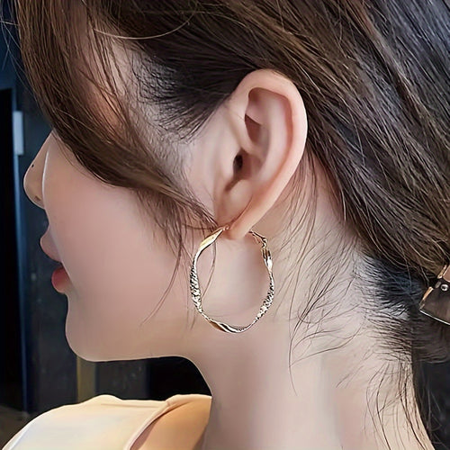 Boucles d’oreilles de haute joaillerie – élégance épurée