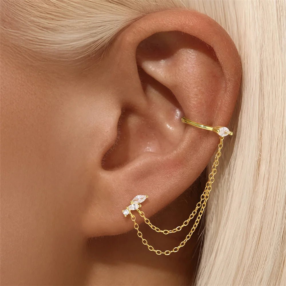 Boucles Étoile Filante - Bijoux Femme Tendance - Amoréa Paris